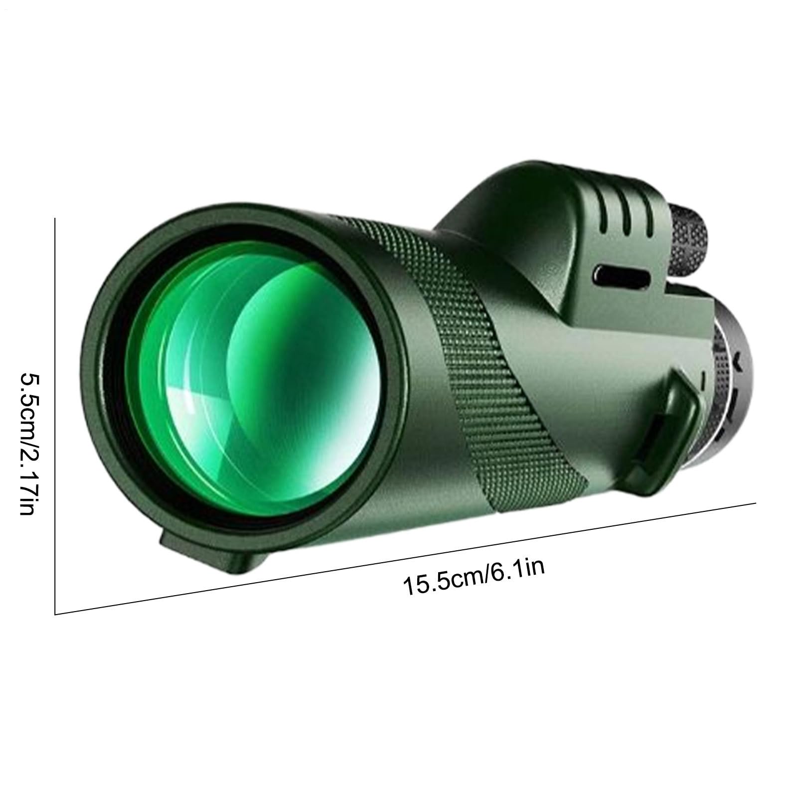 Télescope pour adulte, astronomie pour adultes - Télescope monoculaire pour smartphone - Grossissement 80x - Poids léger pour la chasse aux oiseaux - Astronomie - Chasse - Randonnée Camping