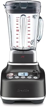 Breville BBL920BST Super Q Commercial-Grade Home Blender, Black Stainless Steel