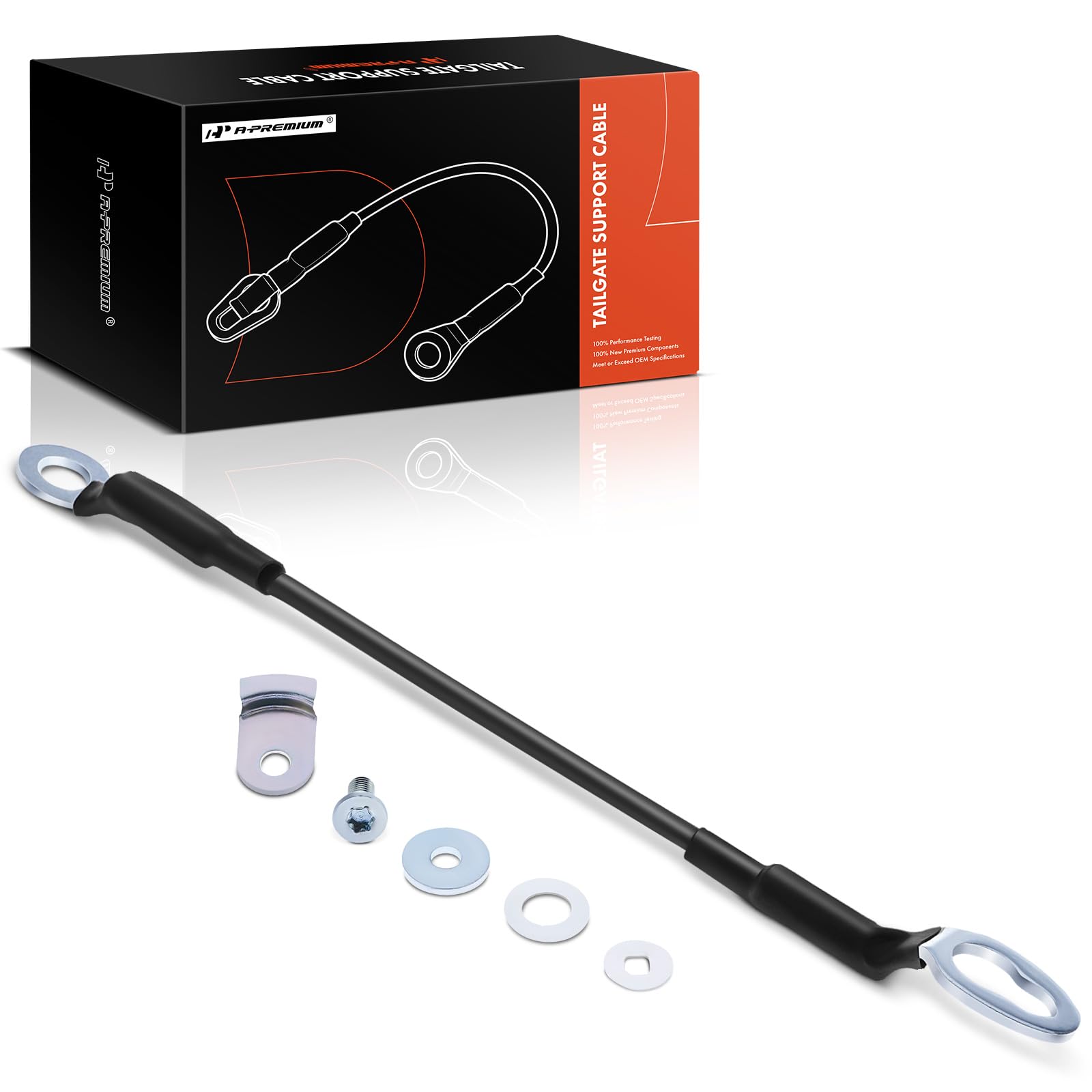 Amazon.com: A-Premium Tailgate Support Cable Compatible with