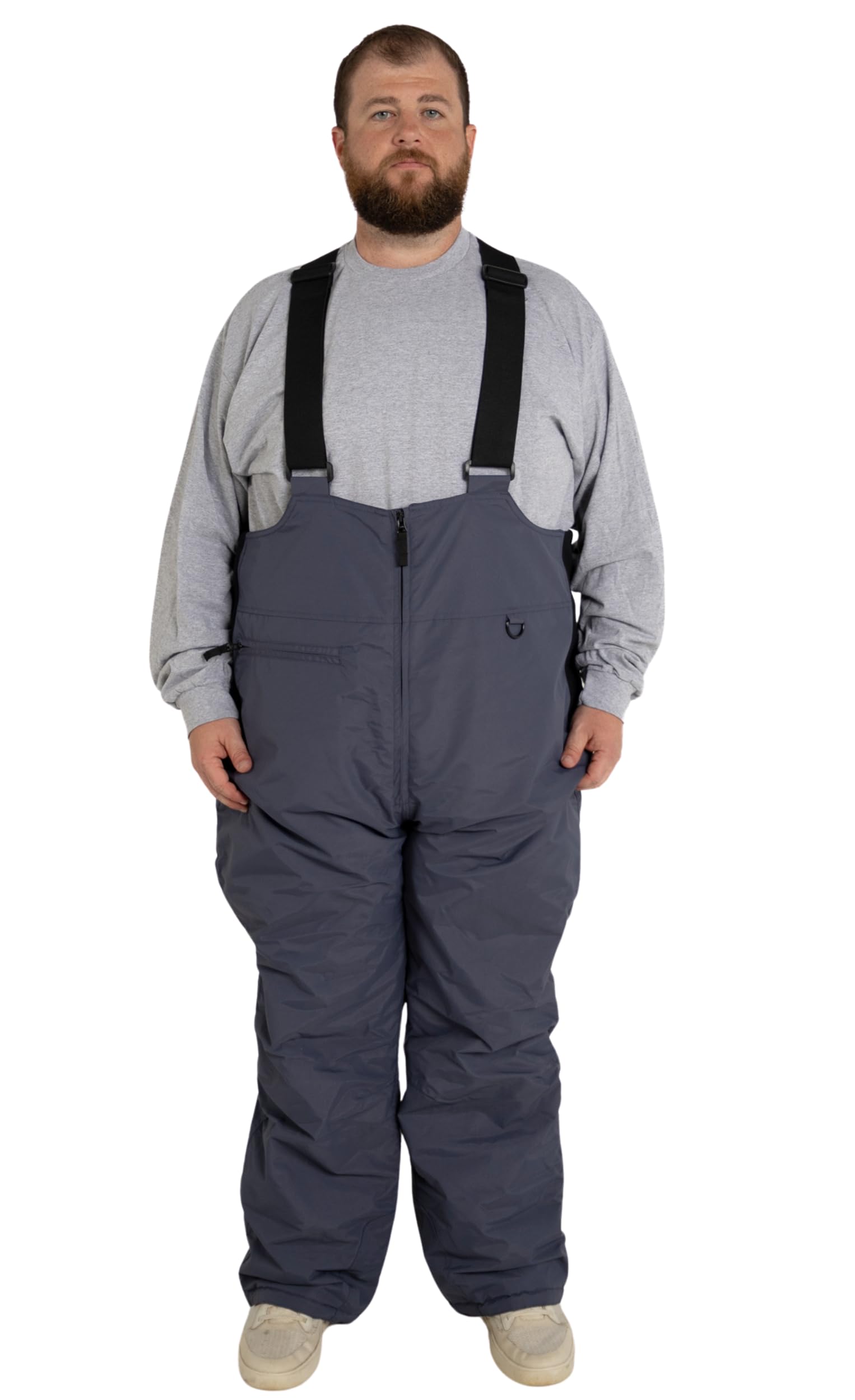 Snow Country Outerwear Mens Standard and Big and Tall S-7XL Skiing Insulated Snow Ski Bibs Pants
