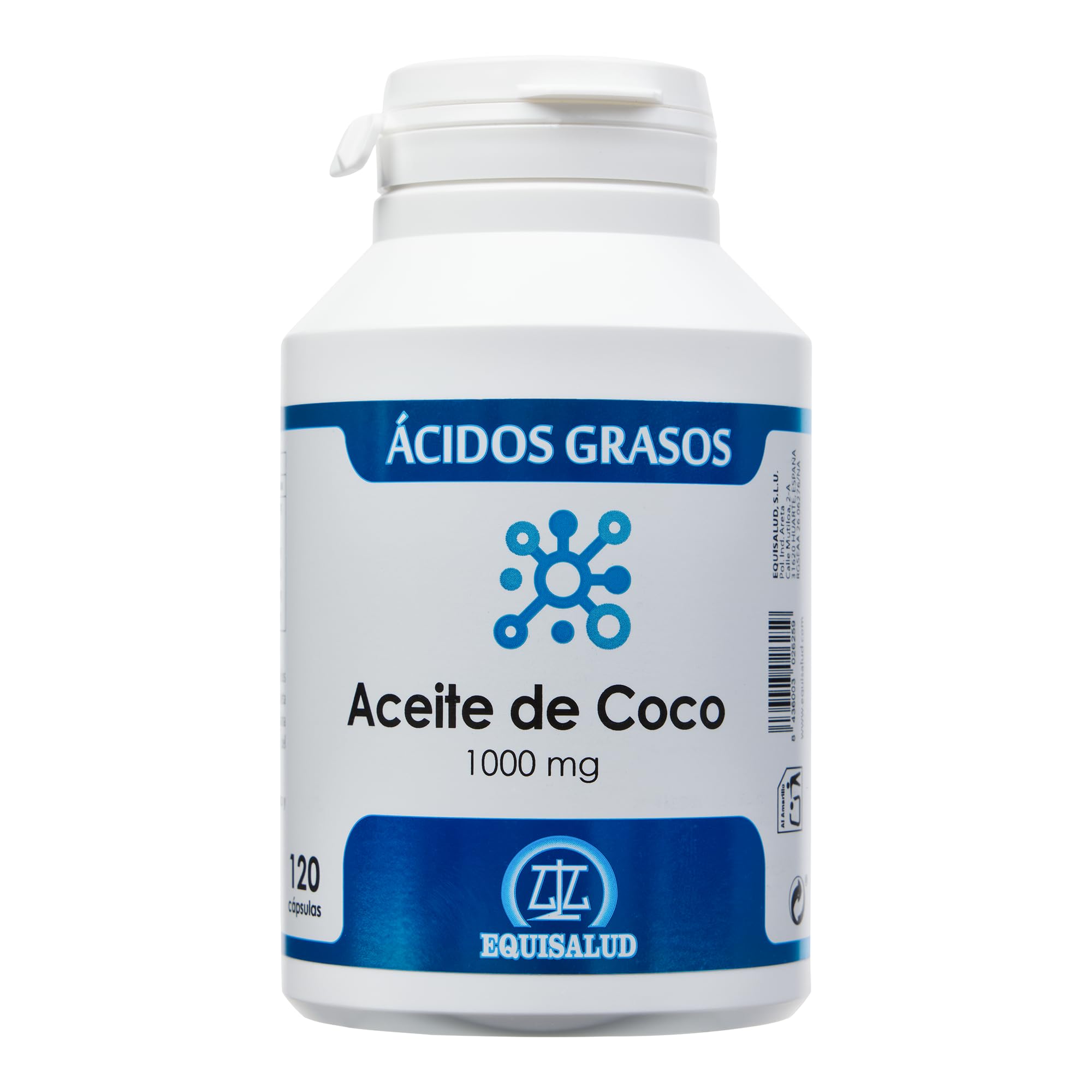 Aceite de Coco de Equisalud, 120 perlas