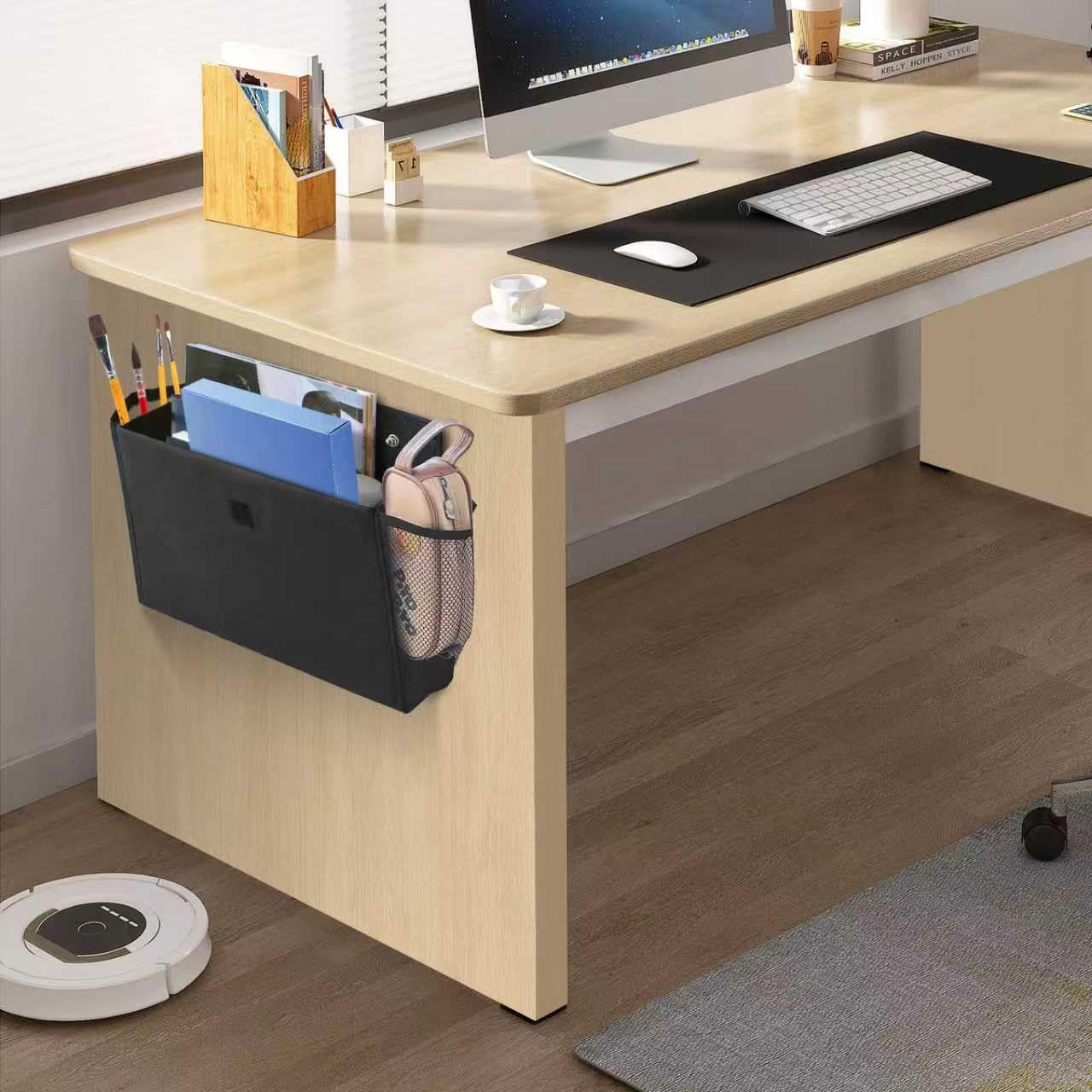 Organizer da Appendere Camper Accessori avec Autoadesivo, 34 x 29 x 14cm Pieghevole Tasca Portaoggetti per Camera da Letto, Ufficio, Accanto al Tavolo - 2 Pezzi