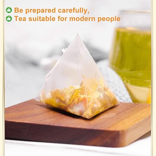 Miniatura 4 de Plant Gift 50 tazas de bolsa de té de tallo de maíz Poria cocos ( FU LING YU MI XU CHA) 8.81 oz (0.18 oz x 50 bolsas8.82 oz) cáscara de naranja,