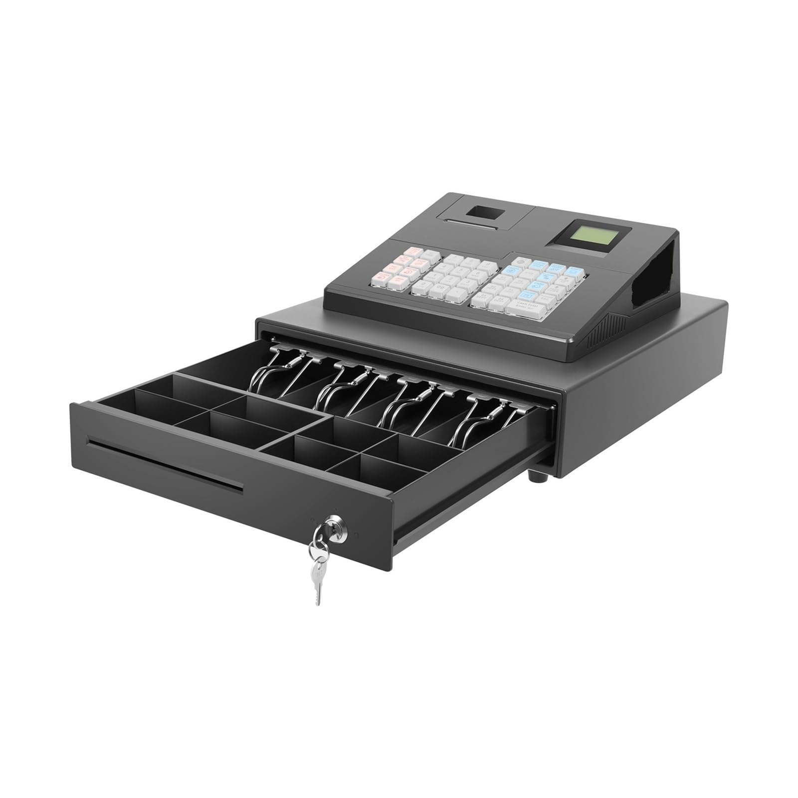 Caisse, Caisse enregistreuse électronique, ECR600 39 Touches sans clé for supermarché, Restaurant, Magasin de détail