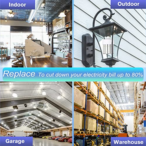 Apuson 100W Led Corn Light Bulb,E26/E39 Base Led Bulb,14000Lm 5000K,400W Metal Halide Hid Cfl Bulb Equivalent,Super Bright Daylight Lamp For Indoor Outdoor Lighting,Garage,Yard,Workshop And Warehouse #TOP5