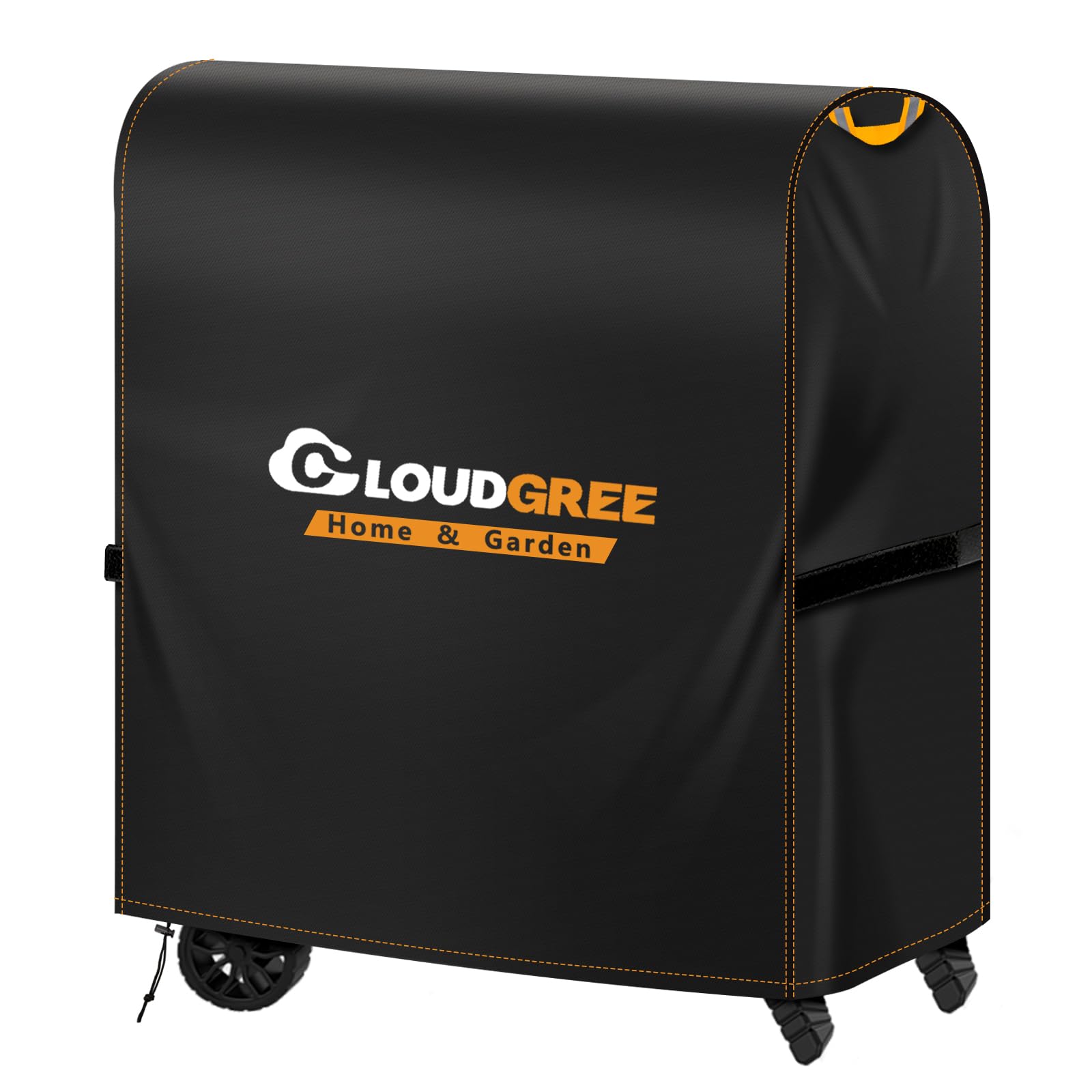 BBQ Gas Grill Cover, Cloudgree Oxford Fabric Barbecue Cover for Outdoor Grill, Waterproof, Rip-Proof, UV & Fade Resistant, BBQ Cover for Weber, Brinkmann, Char-Broil (76 x 66 x 110cm)