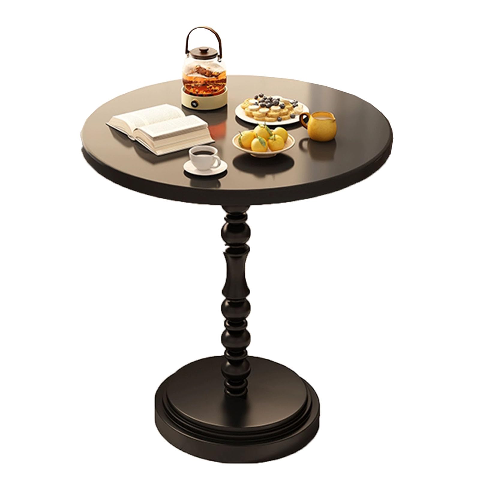 Table basse de salon style industriel JATIBOSH : petite et mobile