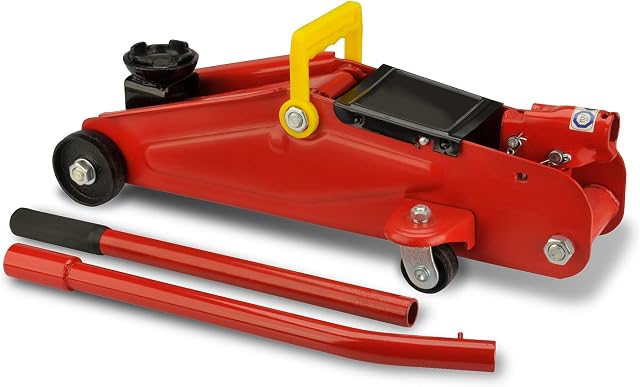 Cartrend 7740014 Hydrauliczny Podnośnik Manewrowy, Czerwony