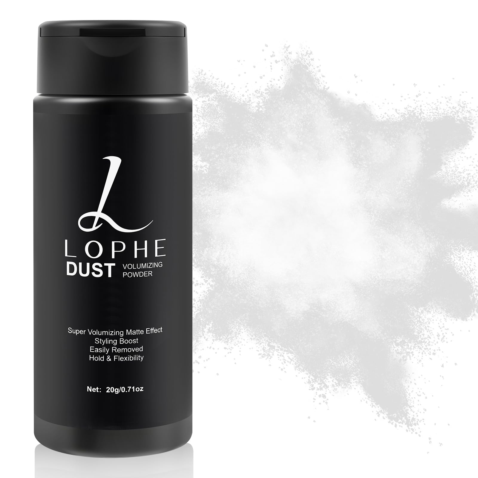 LOPHE Hair Styling Texturising Powder, Hair Oil Remover, Texturising, Adds Volume, Matte Volume Powder