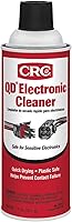 CRC 05103 QD Electronic Cleaner 11 oz - Residue-Free Quick-Dry Precision Cleaner for Contacts, Connectors & Sensitive Electronics