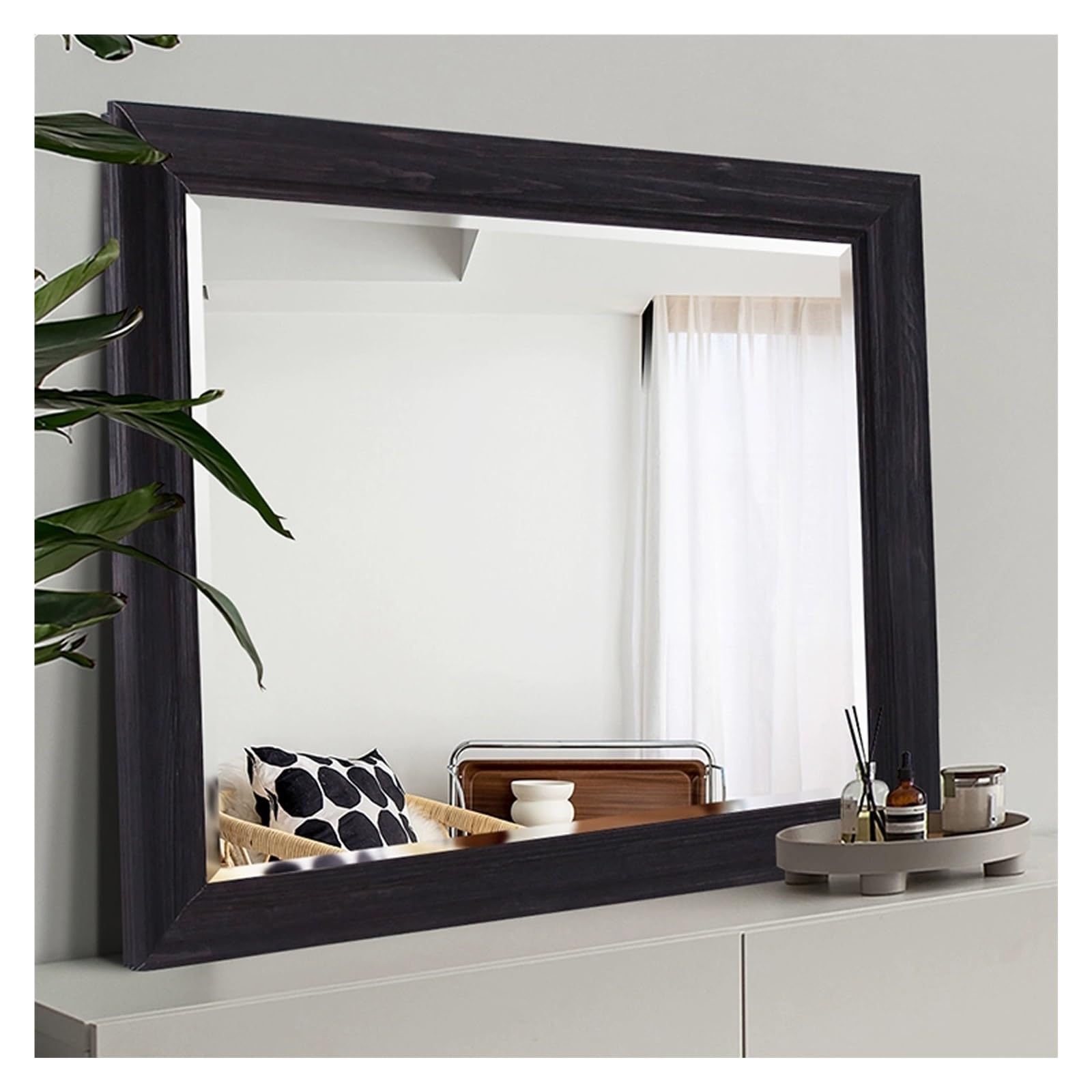 Amazon.co.jp: Mirror 壁掛け鏡 おしゃれ 北欧 洗面鏡 ハワイ 