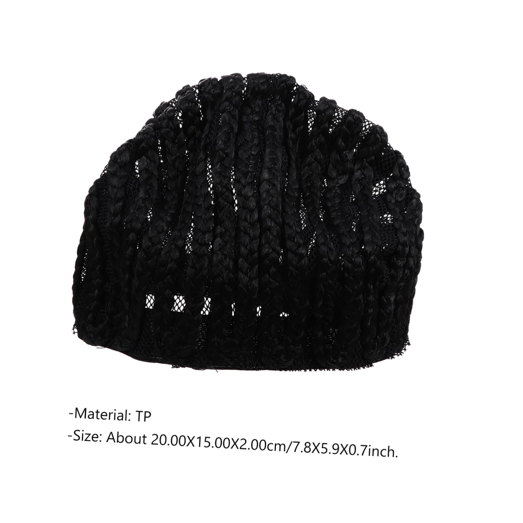 Ipetboom Refined Crotchet Cornrows Wig Net Liner for Making Wigs Braided Cap Breathable Design for Secure and Comfortable Wear Present for Wig Enthusiasts
