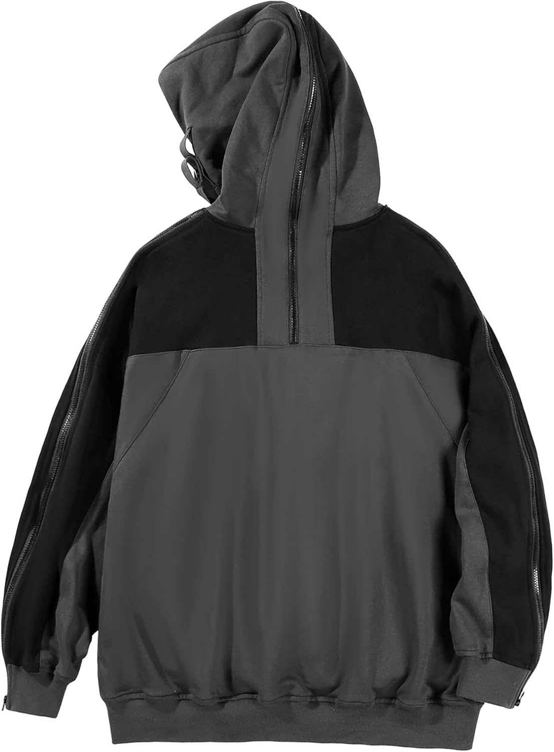 Niepce Inc Japanese Streetwear Zip Up Jackets for Men