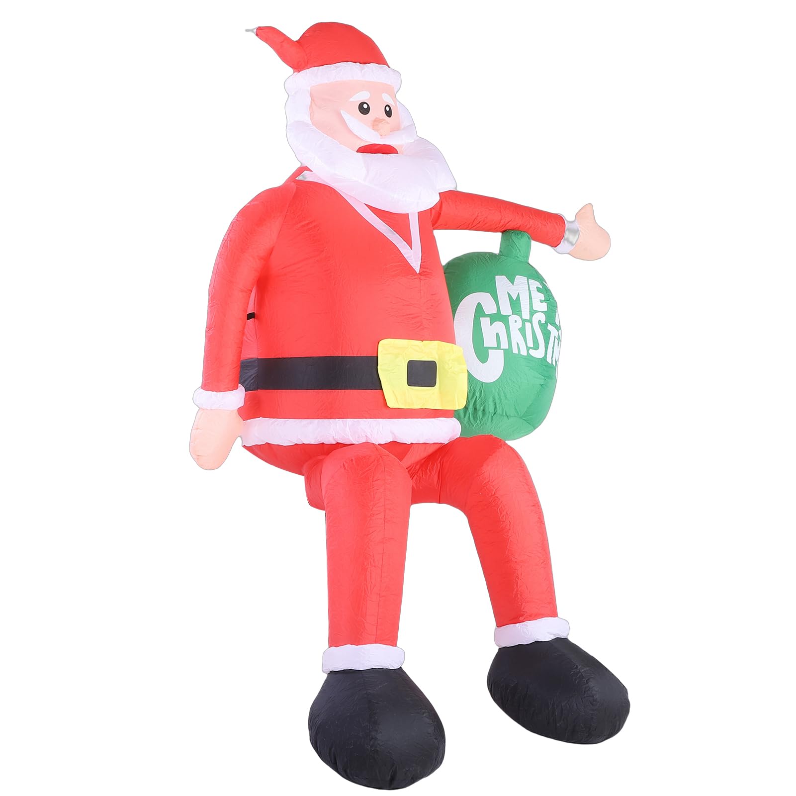 Decorazione di Babbo Natale Gonfiabile da 8 Piedi, con Luci a LED