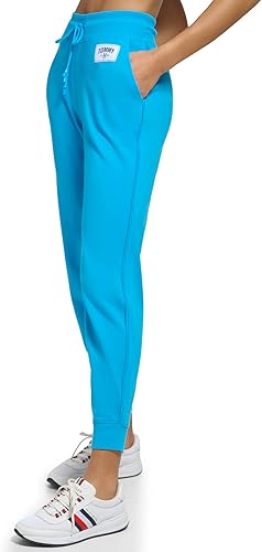Miniatura 2 de Tommy Hilfiger Pantalón deportivo tejido con cintura y puños acanalados de fácil ajuste para mujer