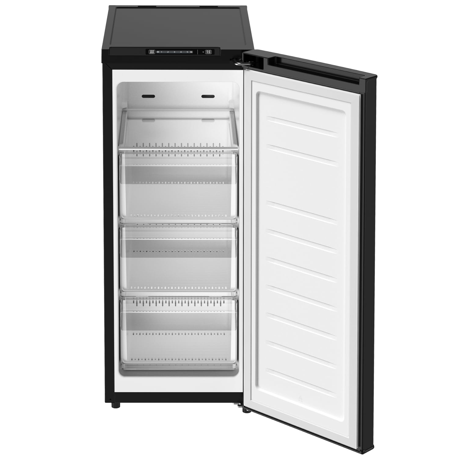 SAMKYO　70L 冷凍庫　幅35.6cm　自動霜取り Amazon.co.jp: SAMKYO 冷凍庫 70L スリム 幅35.6cm 自動霜取り ファン