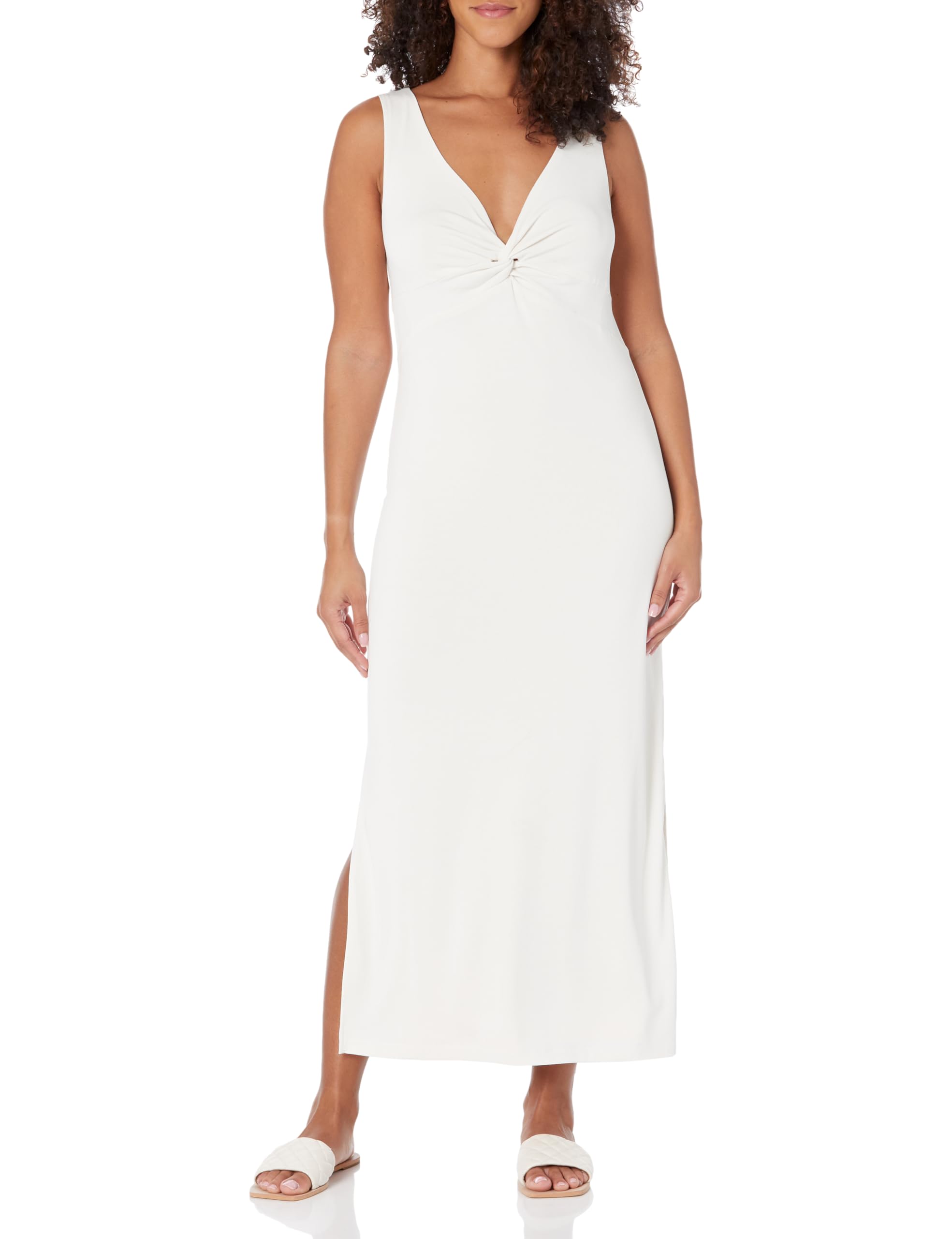 Robe maxi Splendid Arlo Twist en maille premium coupe drapée