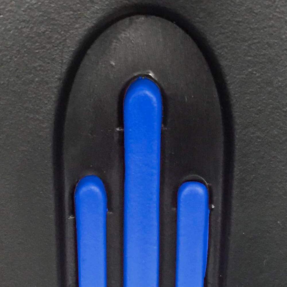 Queraltó Muletas Advance 2 uds azules, Con puño anatómico de goma, QA-00313/AZLOT