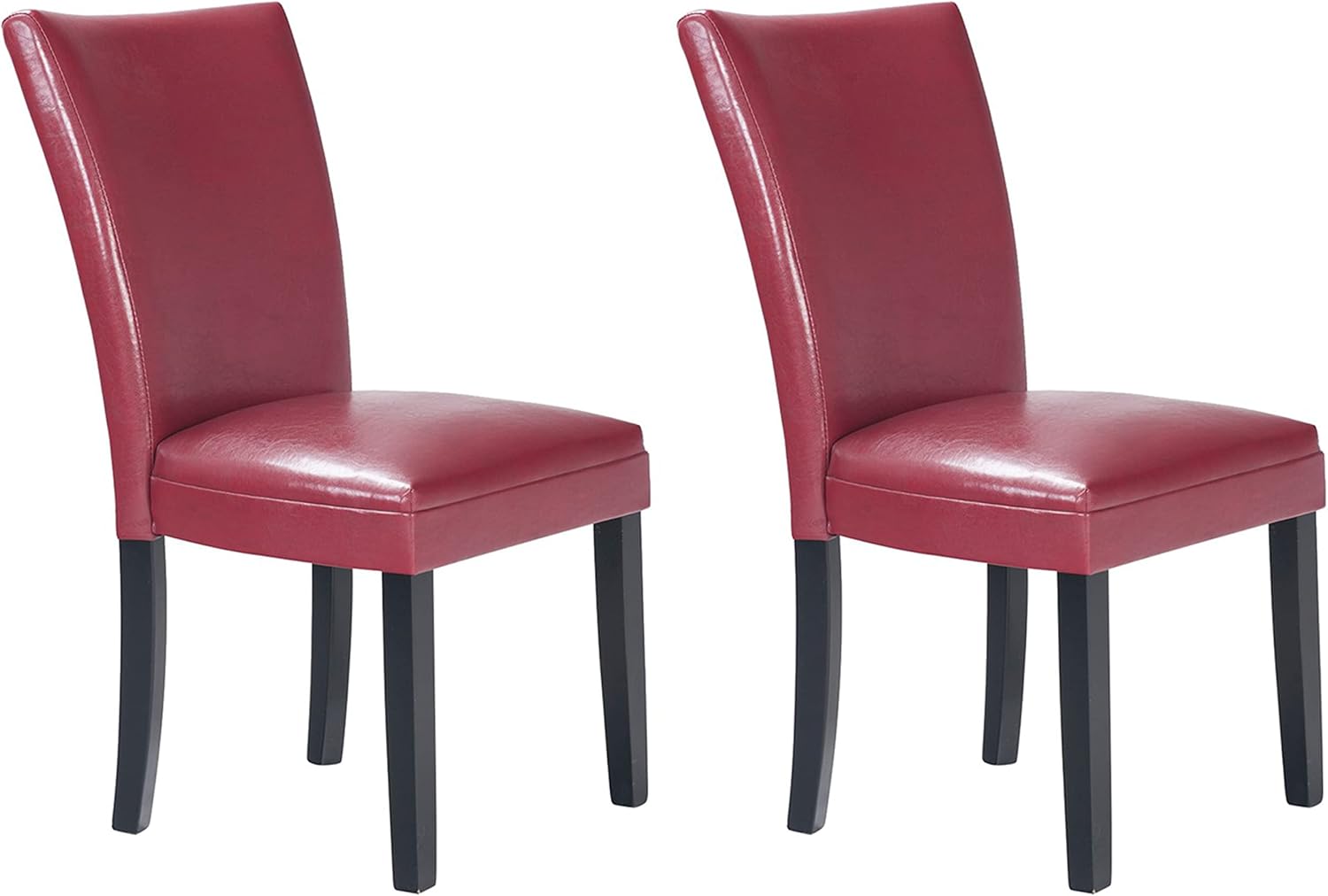 Dining Chairs Set of 2, PU Leather Kitchen Chair