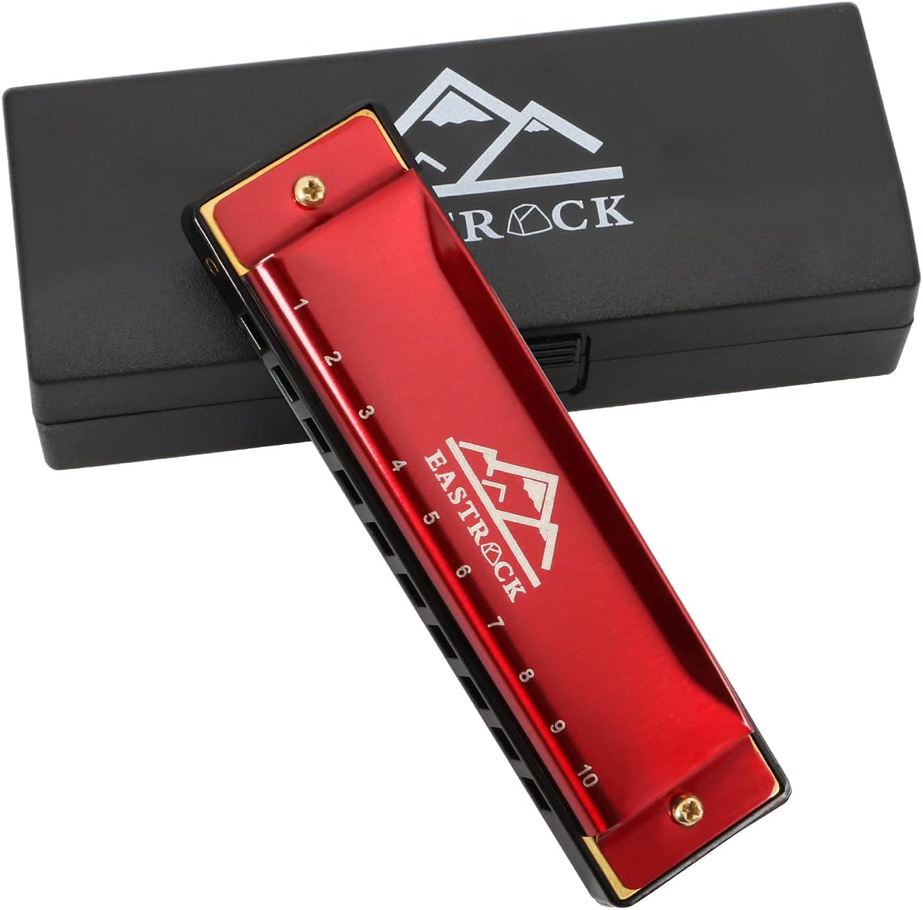 EastRock Harmonica 10 Holes 20 Tunes, Harmonica Key of C, Harmonica