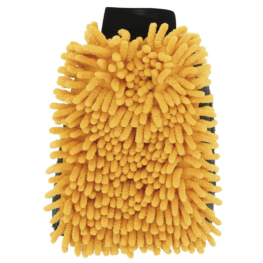 SUMEX Billionaire Premium Microfiber Wash Glove Cares for the Body Without Scratches Drying and Washing Mitt 26x18cm
