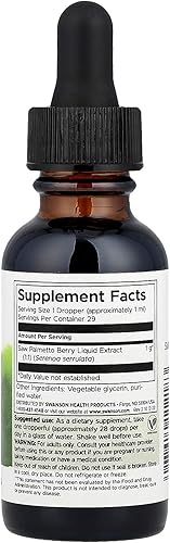 Miniatura 2 de Swanson Extracto líquido Saw Palmetto 1 FL OZ