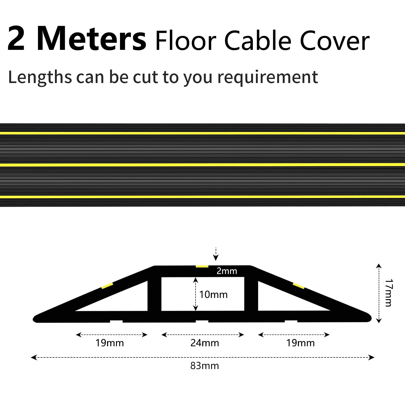 Hniuyun Floor Cable Cover - Image 2