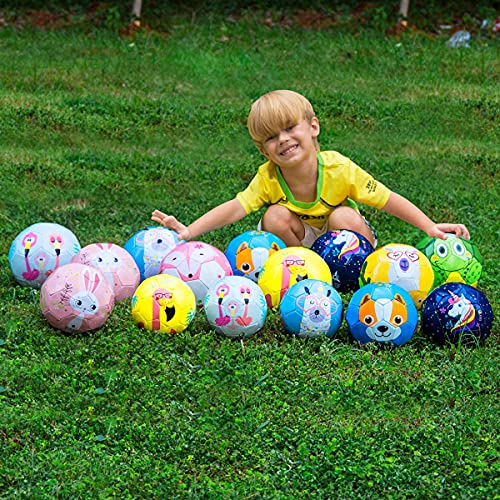 Pp Picador Toddler Soft Soccer Ball Cute Cartoon Kids Ball Toy Gift Indoor Outdoor (Pink Bunny, Size 1) #TOP6