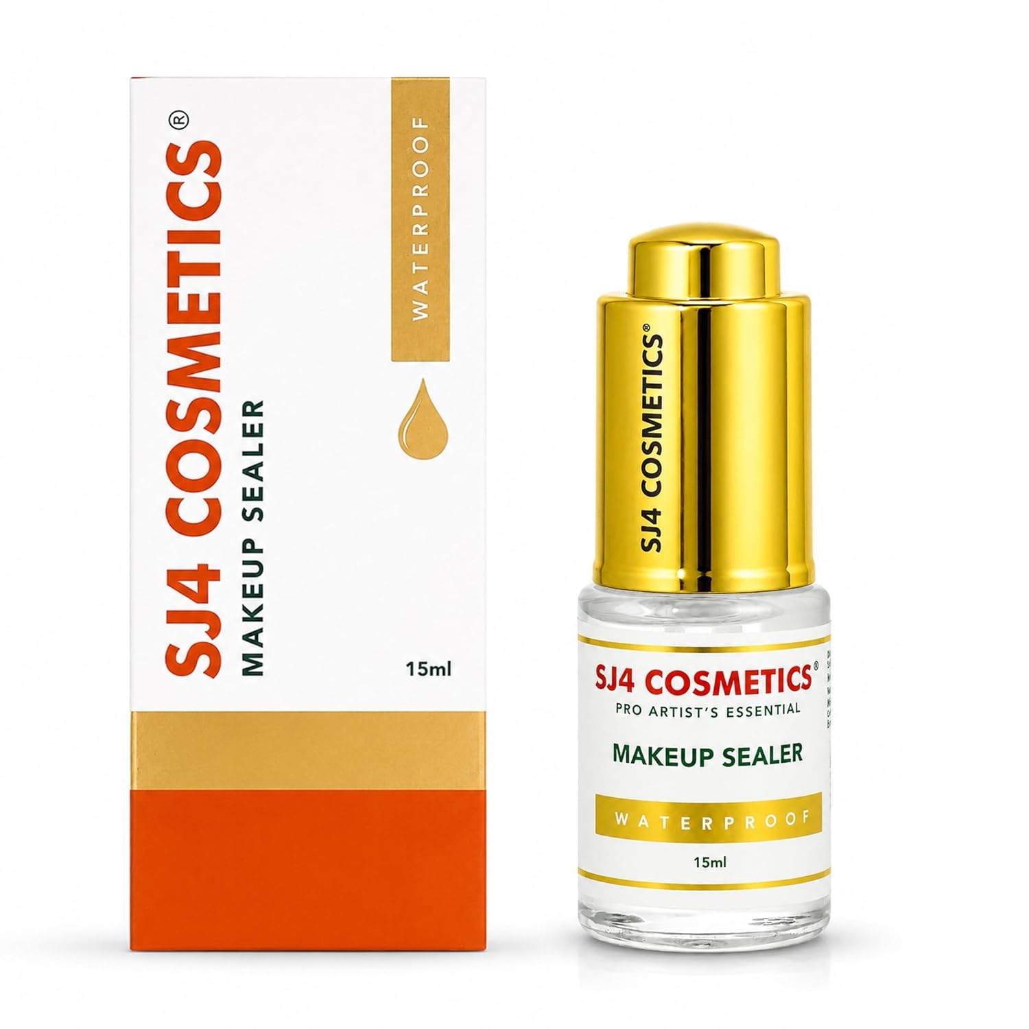 Makeup Sealer 15ml By SJ4 Cosmetics | Waterproof Makeup Fixer Liquid for Long Lasting Makeup | Smudge Proof Makeup Lock | Foundation Mixing Sealer | Professional Makeup Setting & Finishing Sealer-image-10