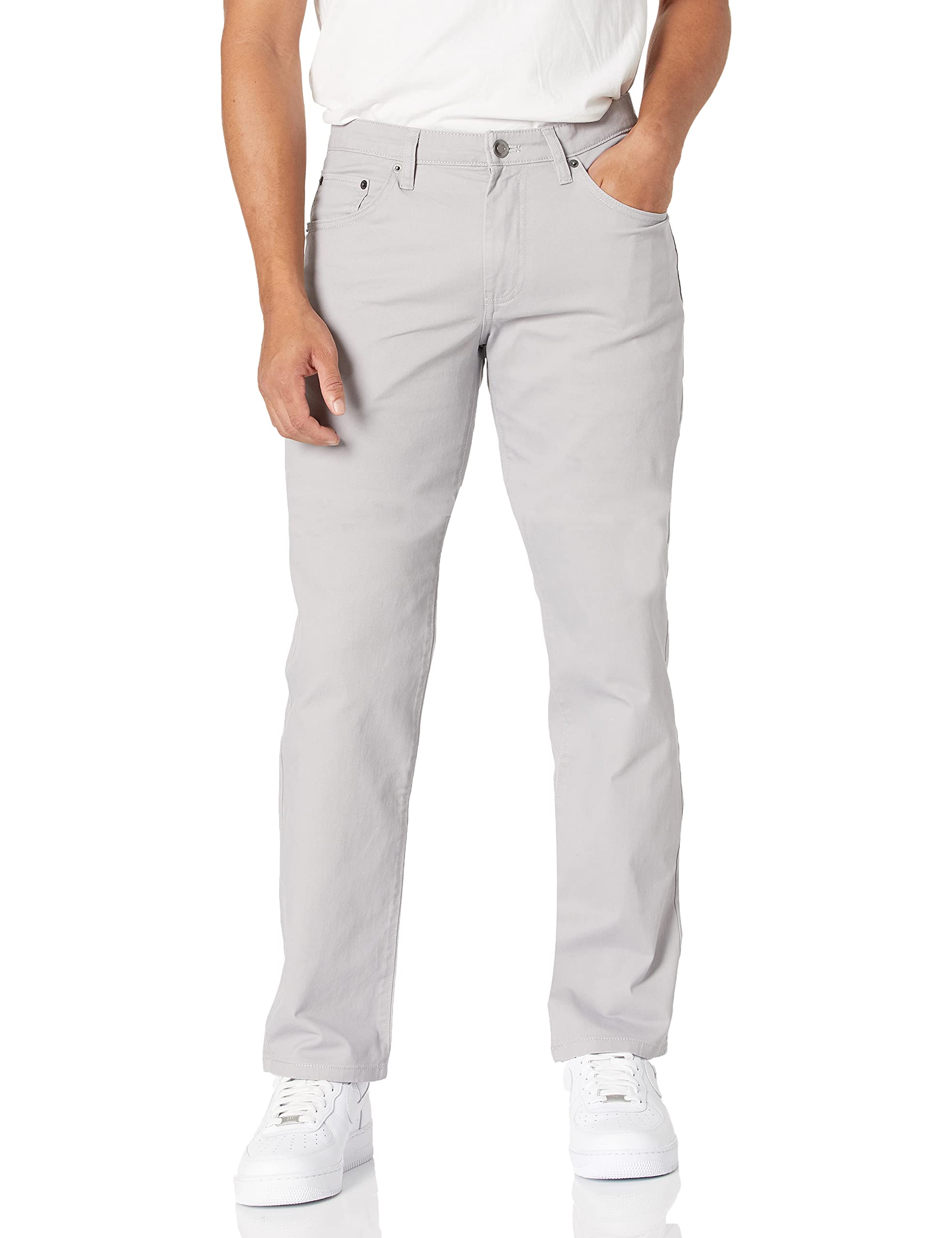 Amazon Essentials Herren 5-Pocket-Stretch-Twillhose, Gerade Geschnitten