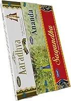 Kit 3 Incensos Massala Premium Nikhil's - Limpeza e Harmonia
