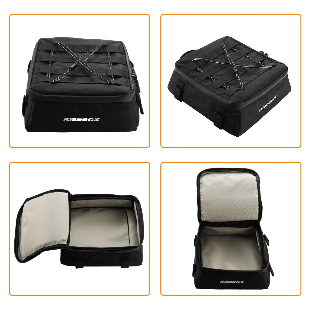 Generico Motocycle Top Case Borsa da viaggio esterna Per BMW R 1300 GS R1300GS R1300 GS Borsa moto Vario Top Scatola Borsa Panniers Custodia Moto Bagaglio Borsa di stoccaggio