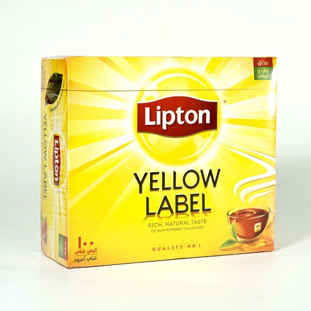 Fab-Inn Lipton Yellow Label Black Tea (Uae), 200Gram - 100 Tea Bags (B08QM98FPZ) Amazon Price History, Amazon Price Tracker