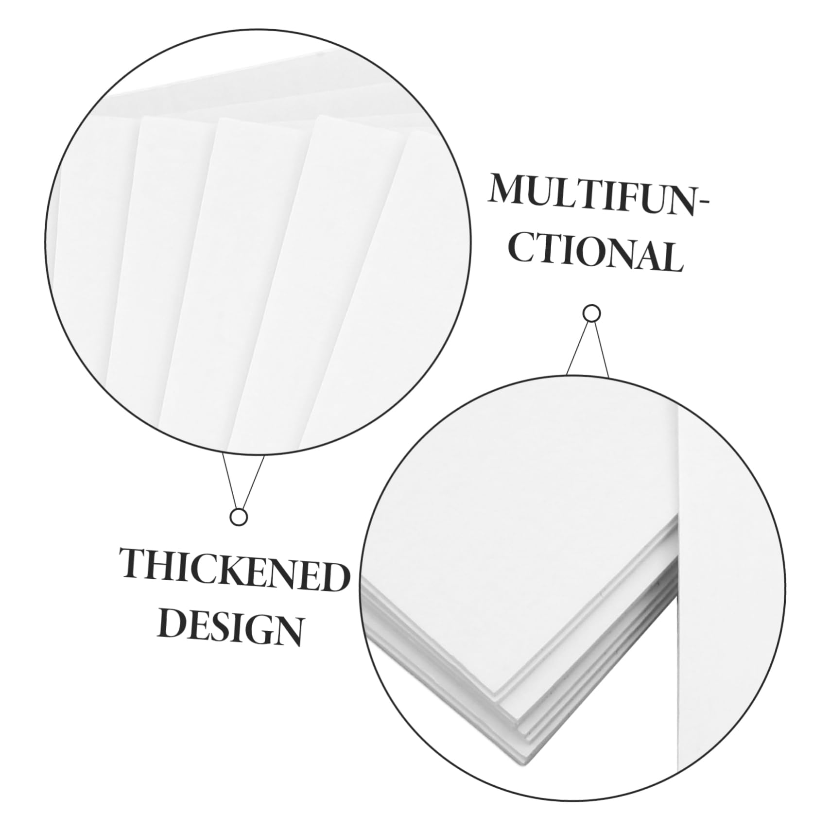 20stücke Leere Schaumstoffplatten Dicke Foam Boards Für -projekte Malen Handwerk Und Kindergarten Für Kreative Bastelarbeiten Und Dekoration