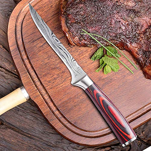 Ausbeinmesser AIRENA 6,5 Zoll – Japanisches Küchenmesser für Fleisch und Fisch