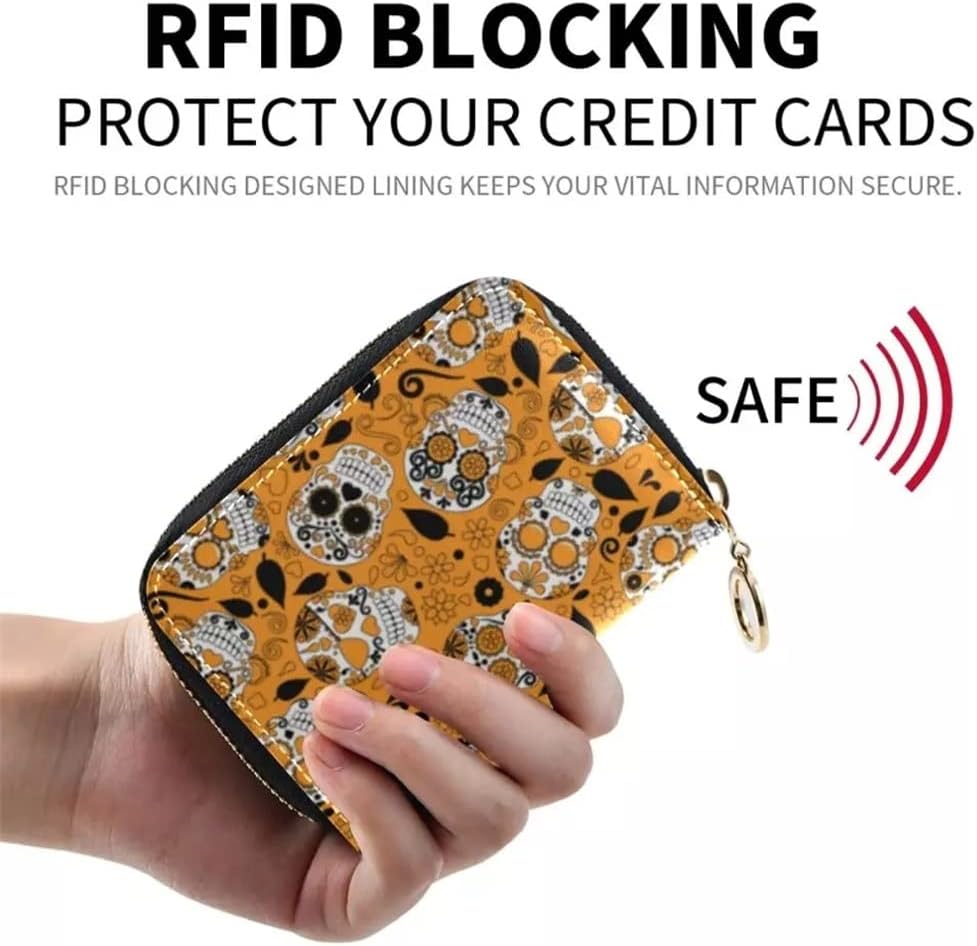 爆売り スカルプリントidクレジットカードウォレットクリエイティブヴィンテージキャッシュホルダーオーガナイザーケースボックスパックビジネス クレジットカードホルダーパッケージ A 12x8x2cm Rachelbaptista Com Br