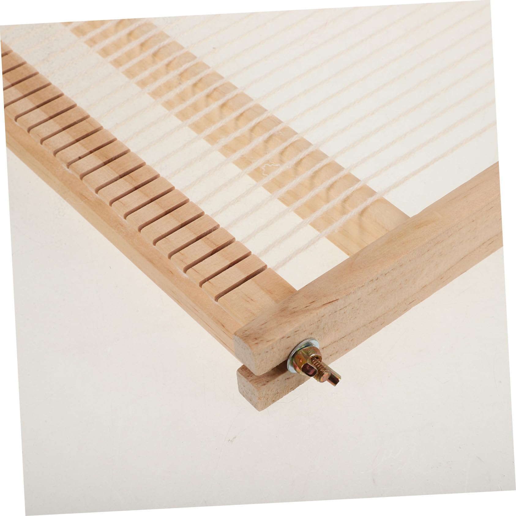 Ipetboom Telar Manual de Madera Herramienta de Tejido DIY para Principiantes y Niños, Fácil Montaje y Uso Versátil en Clases de Manualidades