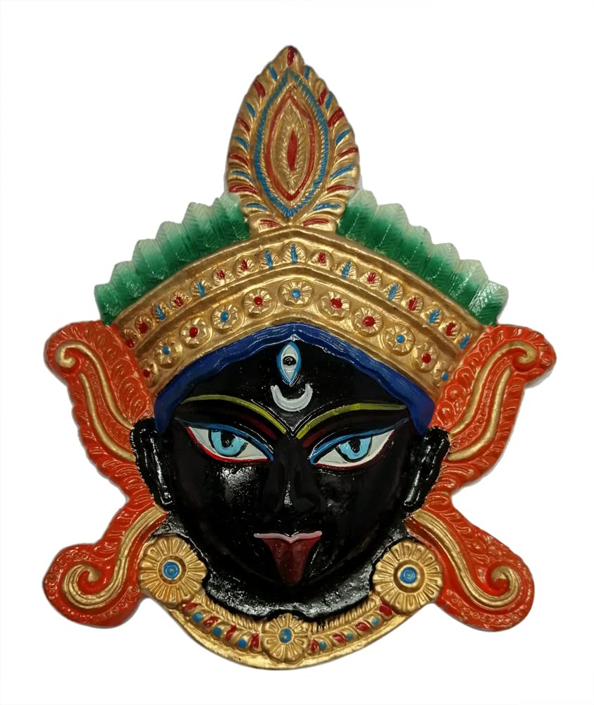 Buy VASTU ART Vastu Feng Shui Metal Maa Kali (Face) (Goddess Kali Maa