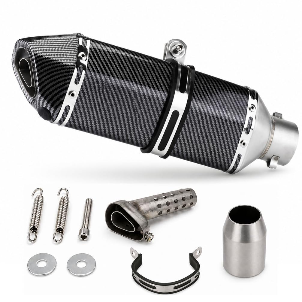 Uniwersalny Tłumik Motocyklowy Slip-On 38-51 mm