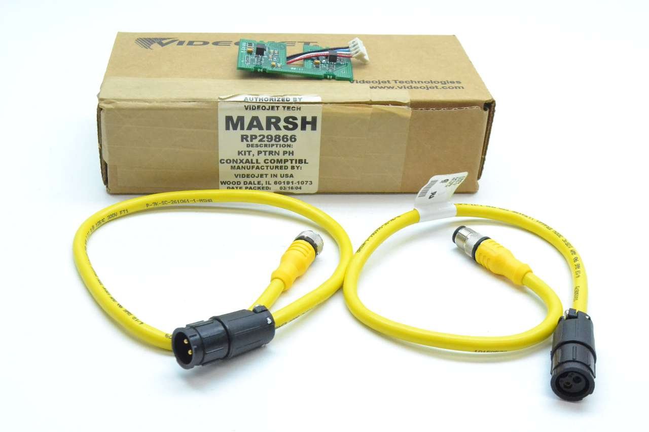 NEW MARSH RP29866 VIDEOJET PRINTER COMPATIBILITY ADAPTER KIT D412337