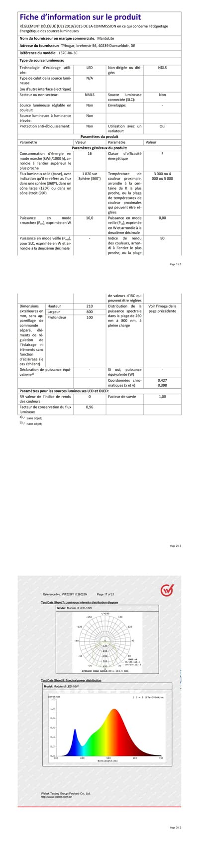 MantoLite Einstellbare Farbtemperatur Bild Wandleuchten, 16W 80CM Schwarz Waschtisch Badezimmer Verstellbarer Wandleuchter Beleuchtung Fixture Nachttisch Kosmetikspiegel Licht 3000K/4500K/6000K