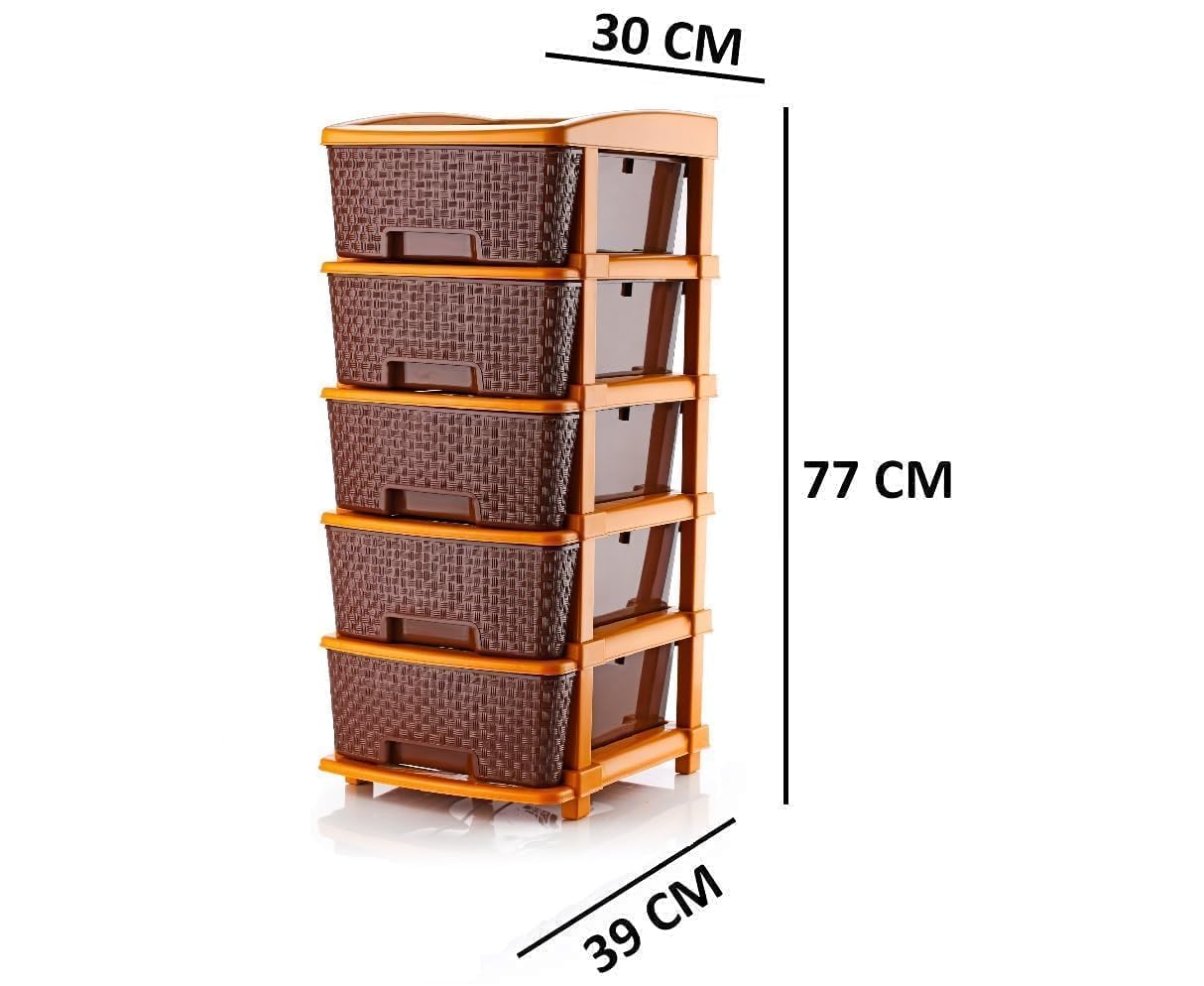 AVZEEGO 5 Drawer Storage System - Organize Your Home & Office -2