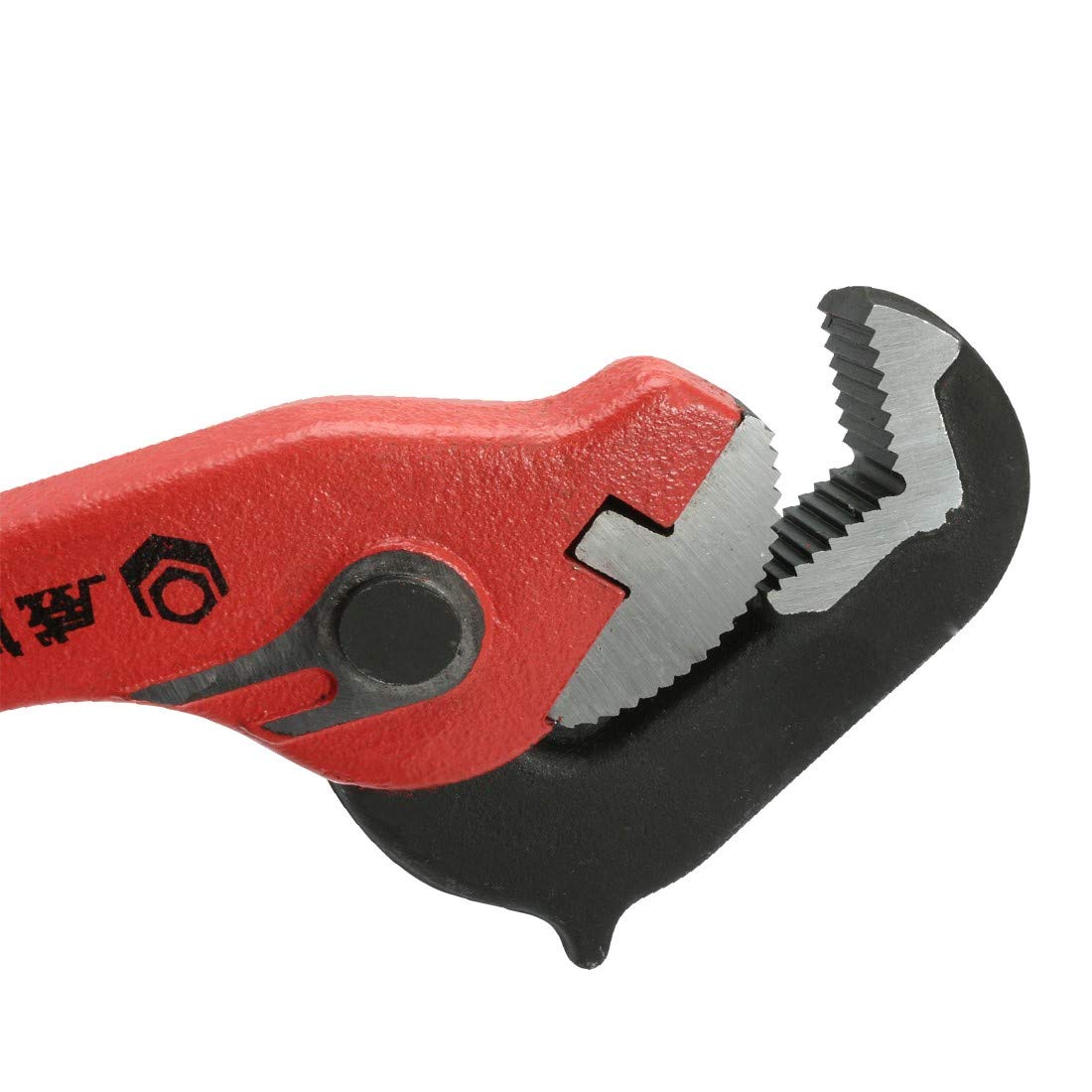 New Lon0167 14' Chrome Destacados Alum Steel Hook eficacia confiable Jaw Llave de tubo de agarre rápido Rojo(id:5ad 8e 0b 485)