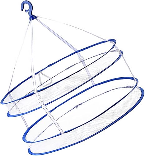 DECHOUS Tendedero plegable de 2 niveles para secar ropa suéter, colgar en la secadora de malla para traje de baño y tendedero de ropa al aire libre