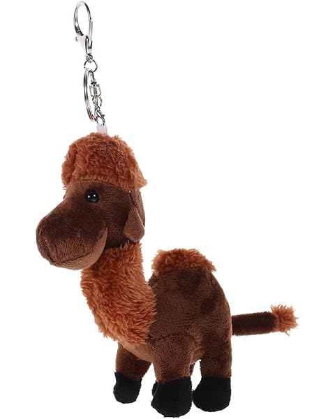 UPKOCH Animal Keychain Charm Stuffed Animal Bag Hanging Pendant Plush Key Chain for Women