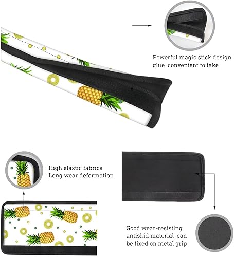 Miniatura 5 de Autumn Leaf - Juego de 6 fundas para manijas de refrigerador, fundas para manijas de electrodomésticos de Acción de Gracias para lavavajillas y