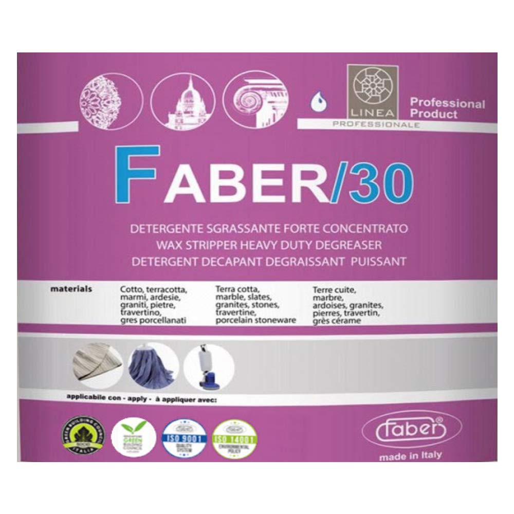 Faber Profesional: limpiador concentrado de azulejos de alta resistencia 5 litros 'Faber 30', piedra