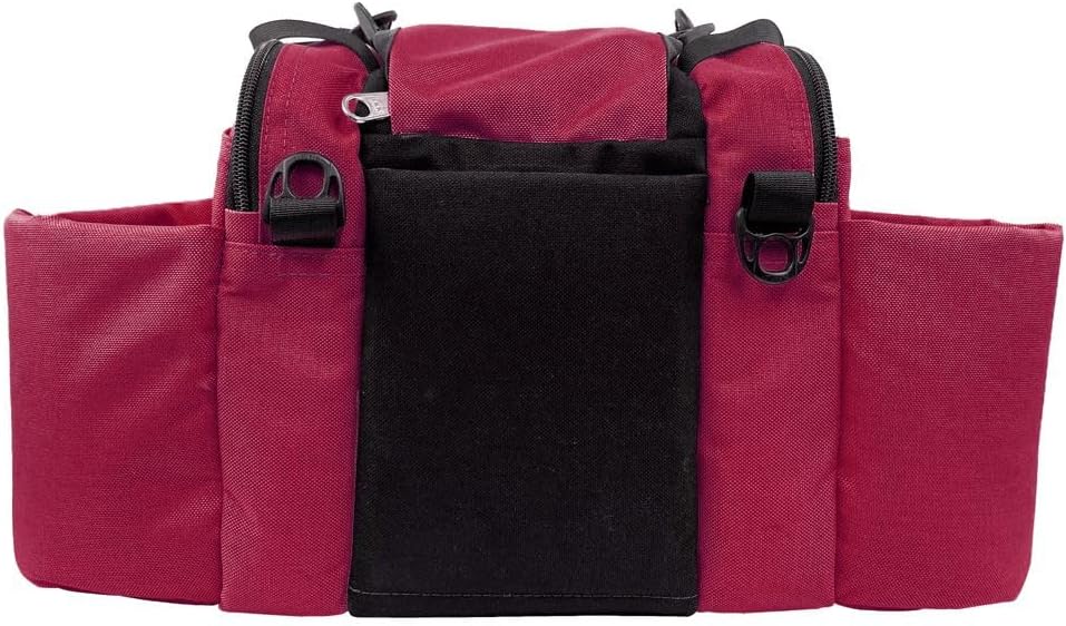 Revolution Mini Deluxe V3 Disc Golf Bag - Crimson