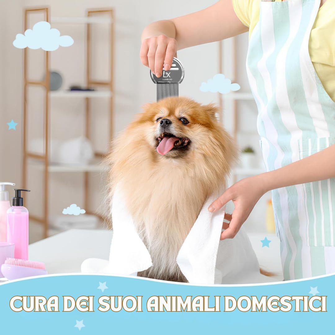 Pettine Pidocchi e Lendini Raccomandato dai Pediatri - Pettine Pidocchi Bambini