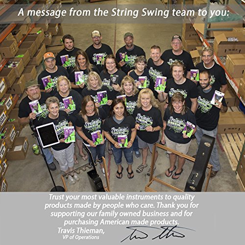 String Swing – Support mural pour guitare acoustique ou électrique CC01K – fabriqué aux États-Unis – Chêne - Les Beatles, Paul McCartney, John Lennon, RIngo Starr, George Harrison String Swing - Support mural pour guitare acoustique ou électrique CC01K - fabriqué aux États-Unis - Chêne – Image 6